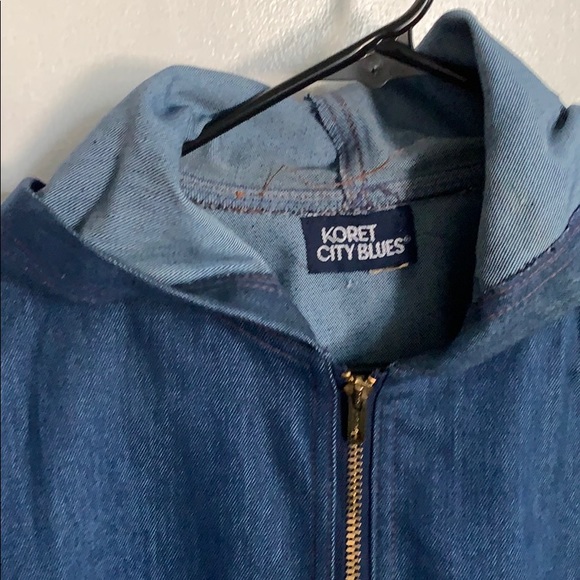 Blue Oversized Fit Jean Jacket - Picture 3 of 6